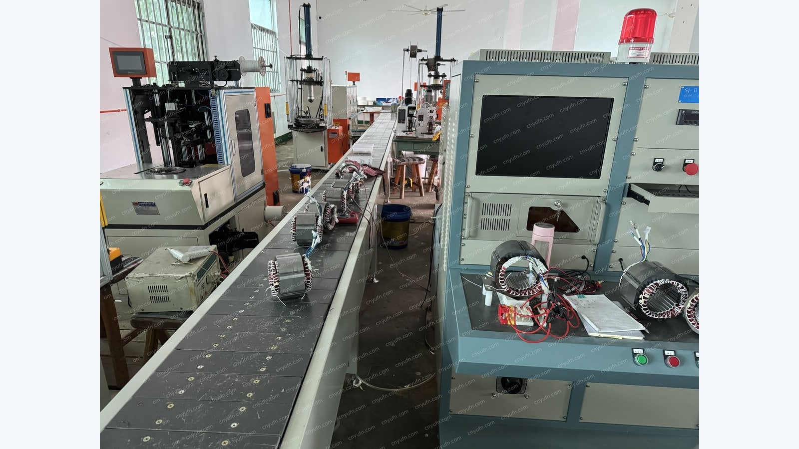 New Energy Motor and Battery Pack Production Line Case