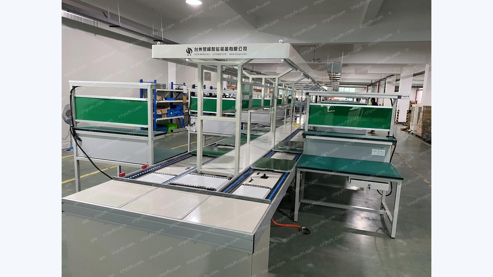 Winch and Material Handling Cart Assembly Production Line Case