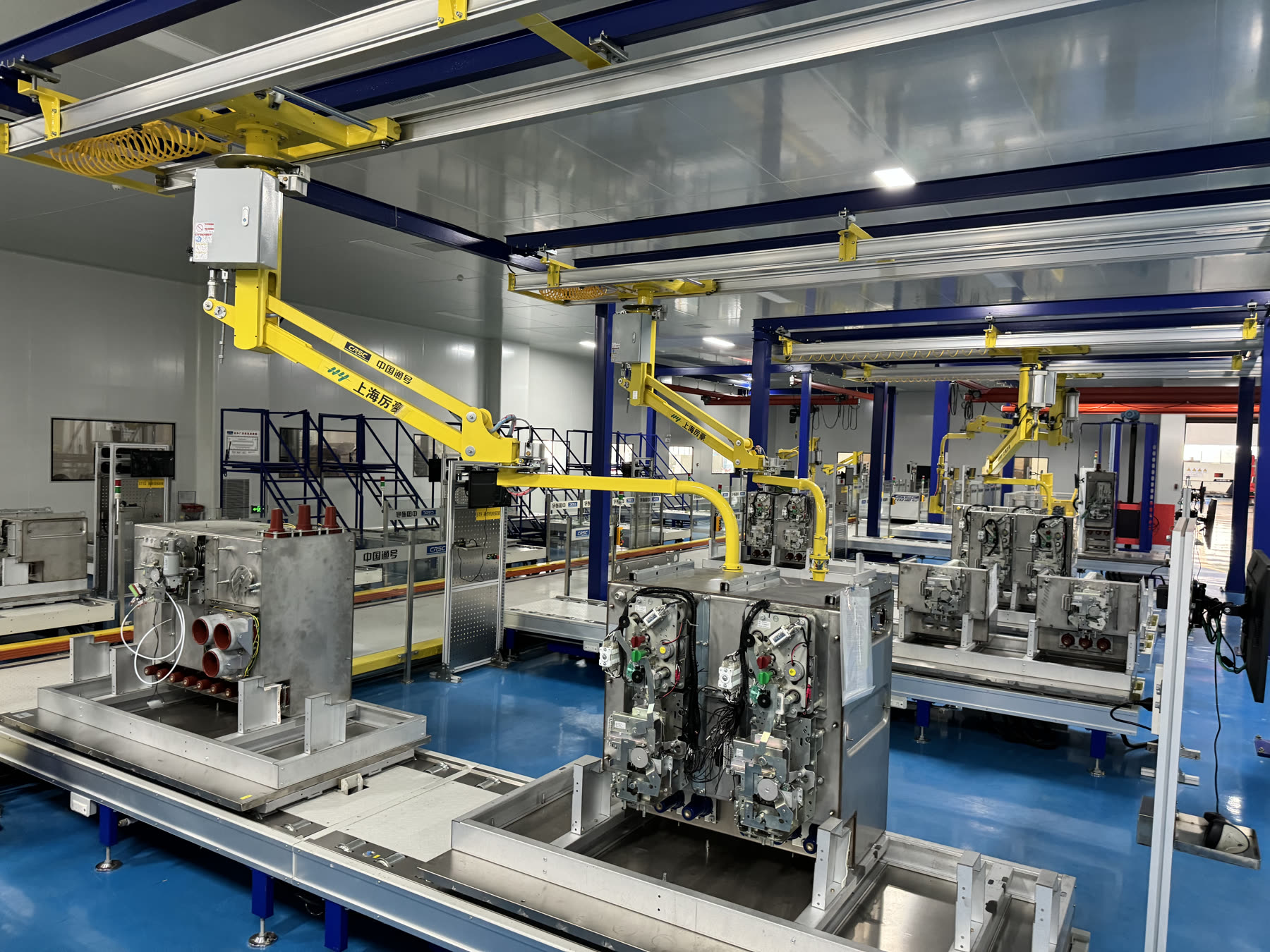 Customer Case: Switchgear Circuit Breaker Assembly, Cleanroom Transfer, and Partial Discharge Test Room