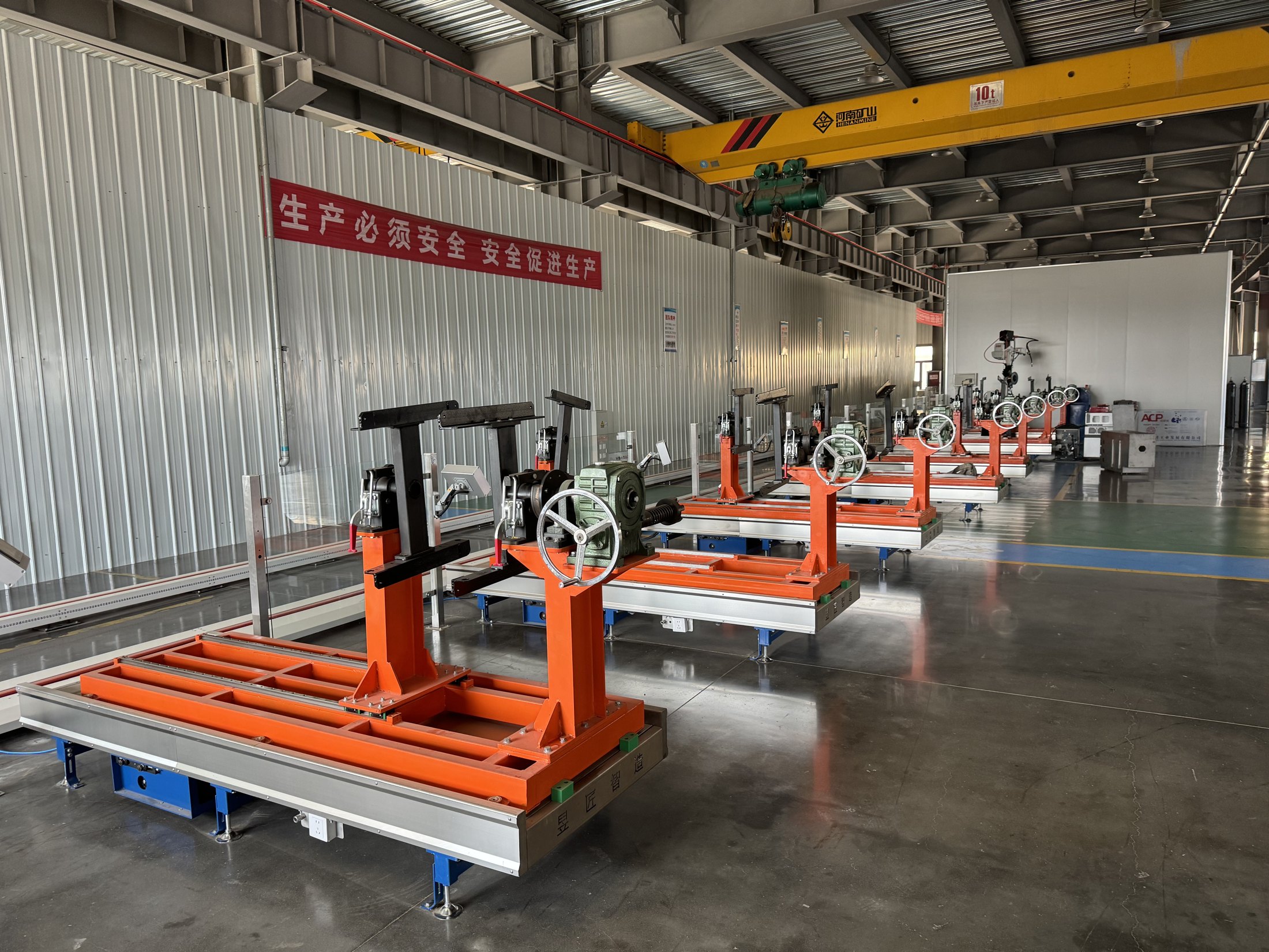 Customer Case: GIS Gas Tank Production Line, Bushing Assembly, and Final Assembly Flow Line