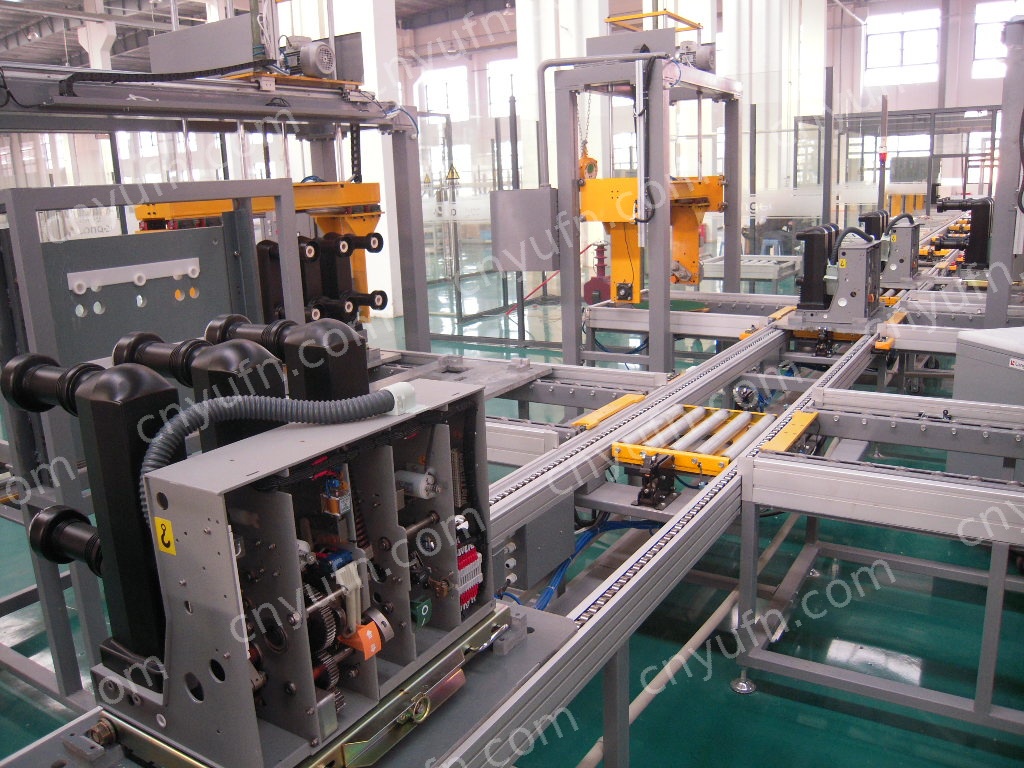 VCB assembly line workflow